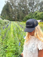 OPEN SPACE CLUB | TRUCKER HAT BLACK